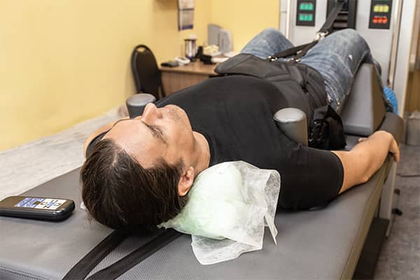 What is spinal decompression?